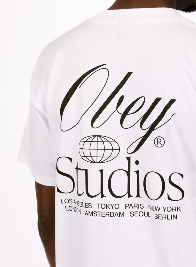 Studios Worldwide Classic T-shirt White