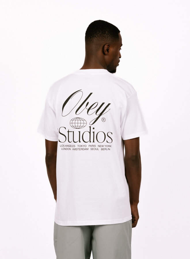 Studios Worldwide Classic T-shirt White