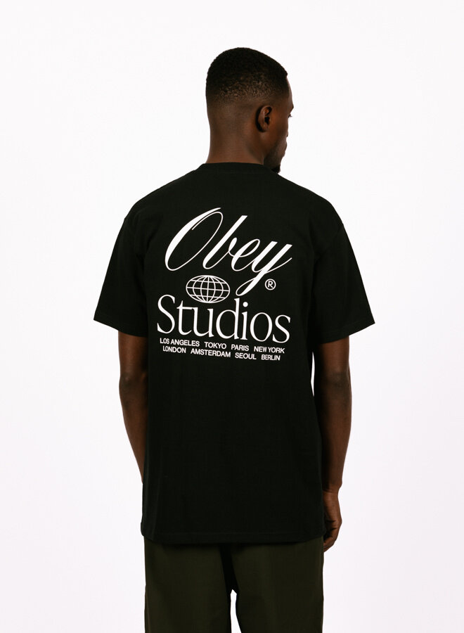 Studios Worldwide Classic T-shirt Black