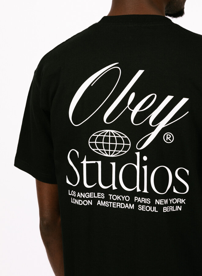 Studios Worldwide Classic T-shirt Black