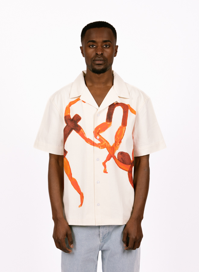The New Originals La Danse Shirt White Alyssum - GRAIL