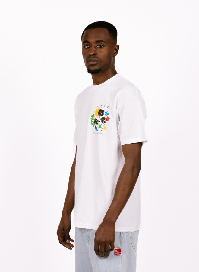 Flowers Papers Scissors Classic T-shirt White
