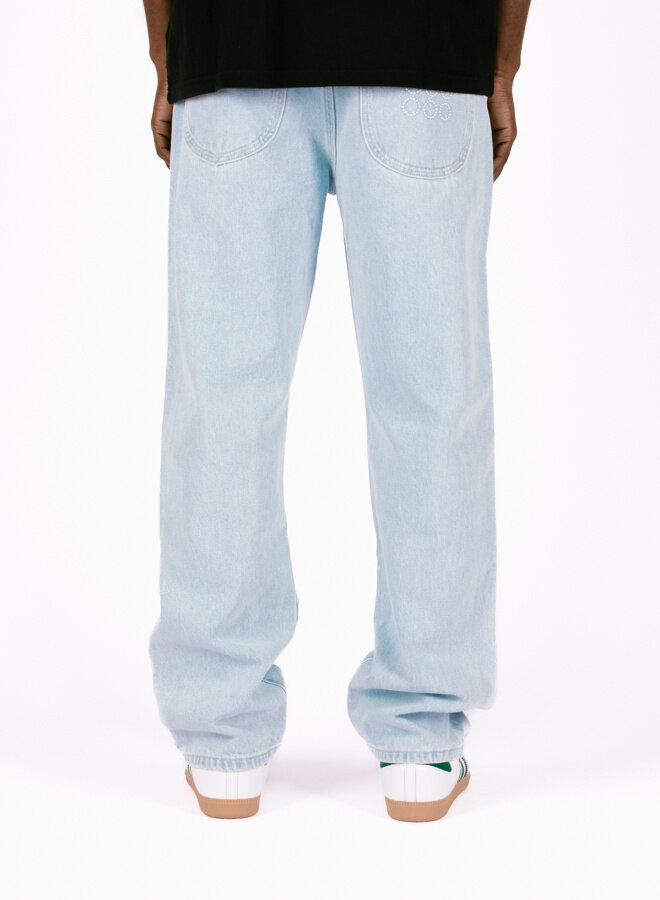 9-Dots Relaxed Jeans Light Wash