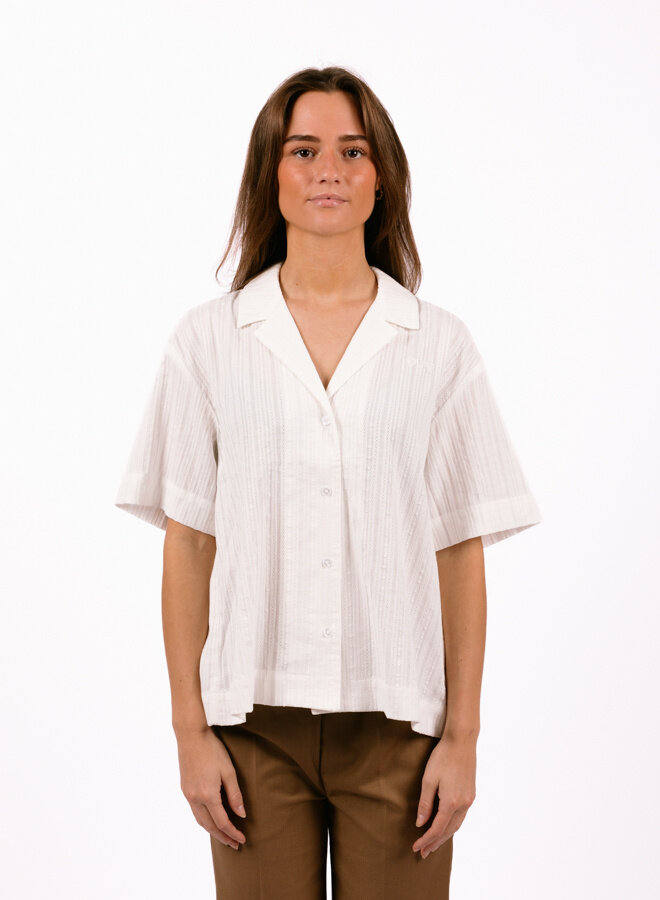 WMN Camp Shirt Optical White