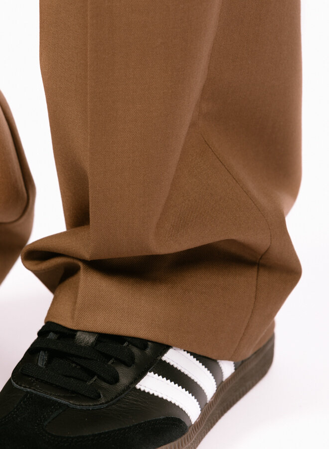 WMN Elasticated Pants Light Brown