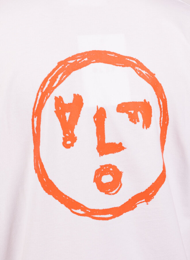 Face Crayon Tee Optical White