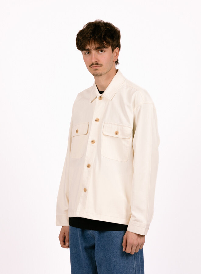Afternoon Shirt Jacket Unbleached