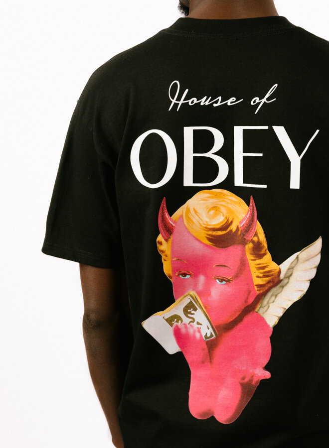 House of Obey Classic T-shirt Black