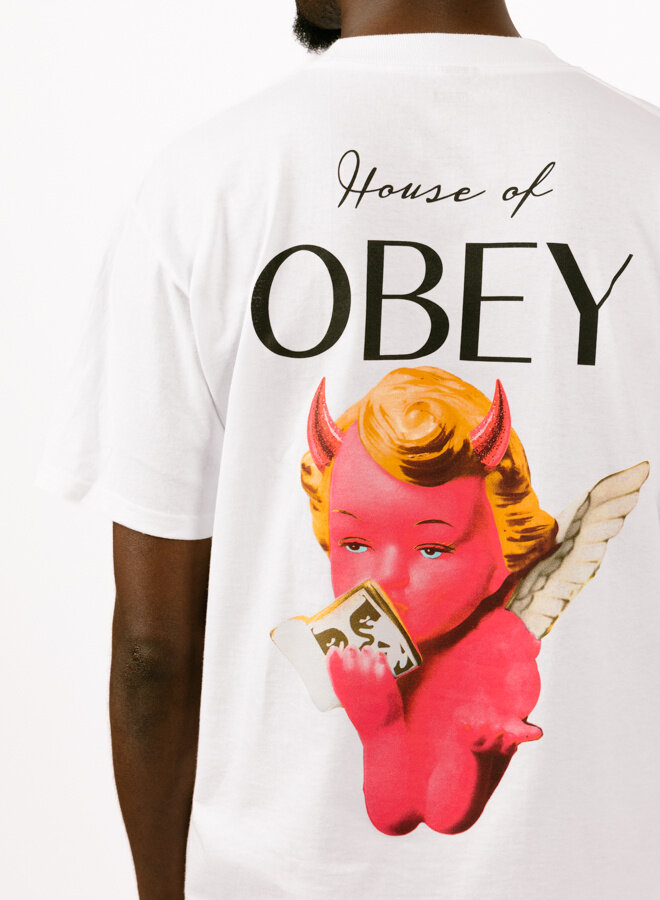 House of Obey Classic T-shirt White