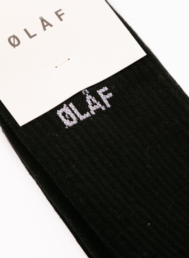 Mini Logo Socks Black/white