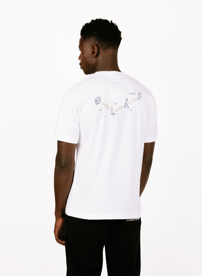 Arrows Tee Optical White