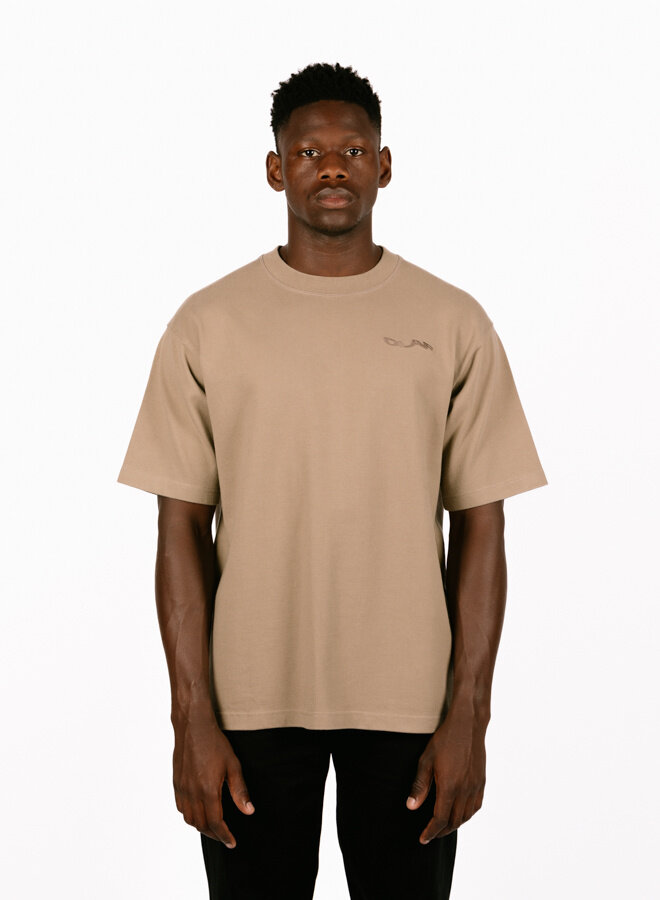 Wavy Drift Embro Tee Cedar