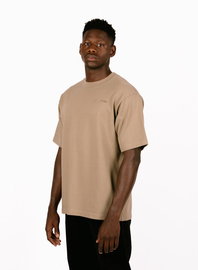 Wavy Drift Embro Tee Cedar