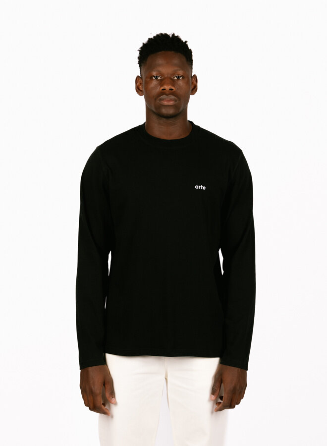 Arte Antwerp Flowers Longsleeve Black GRAIL
