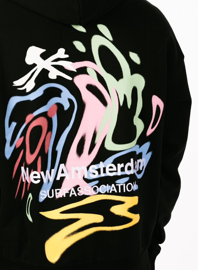 Weather Icon Hoodie Black