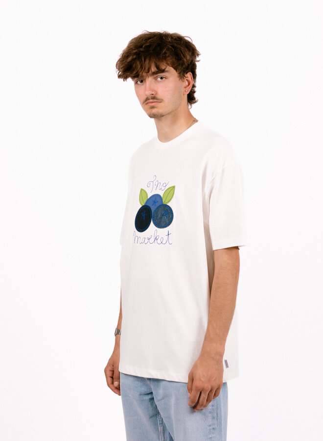 Fruit Applique Tee White Alyssum