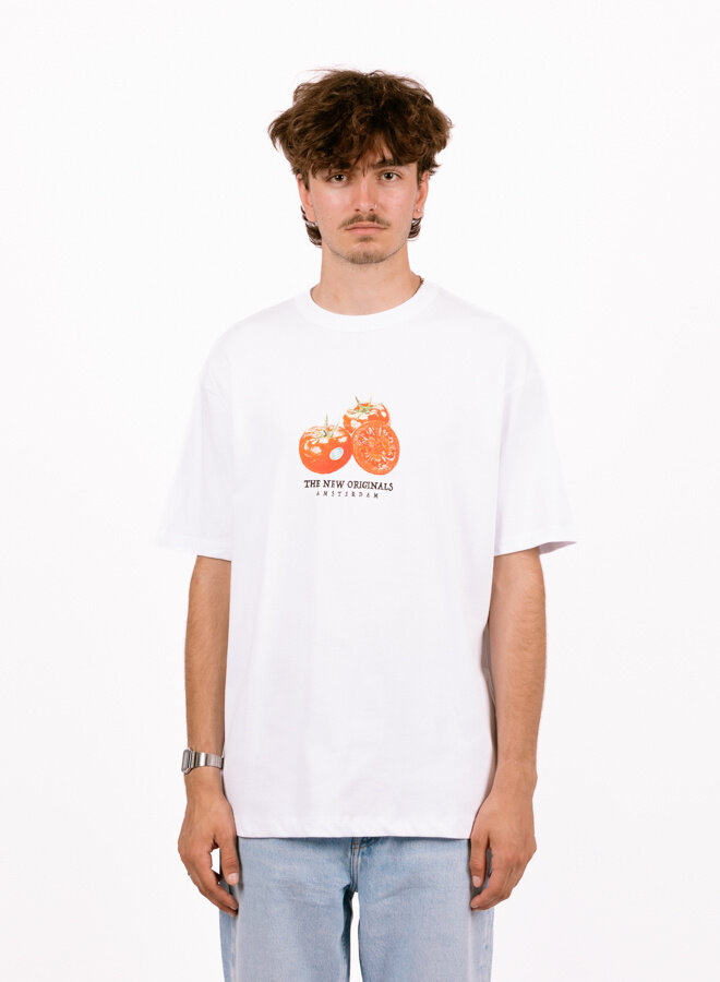 Product of the Market Tee White