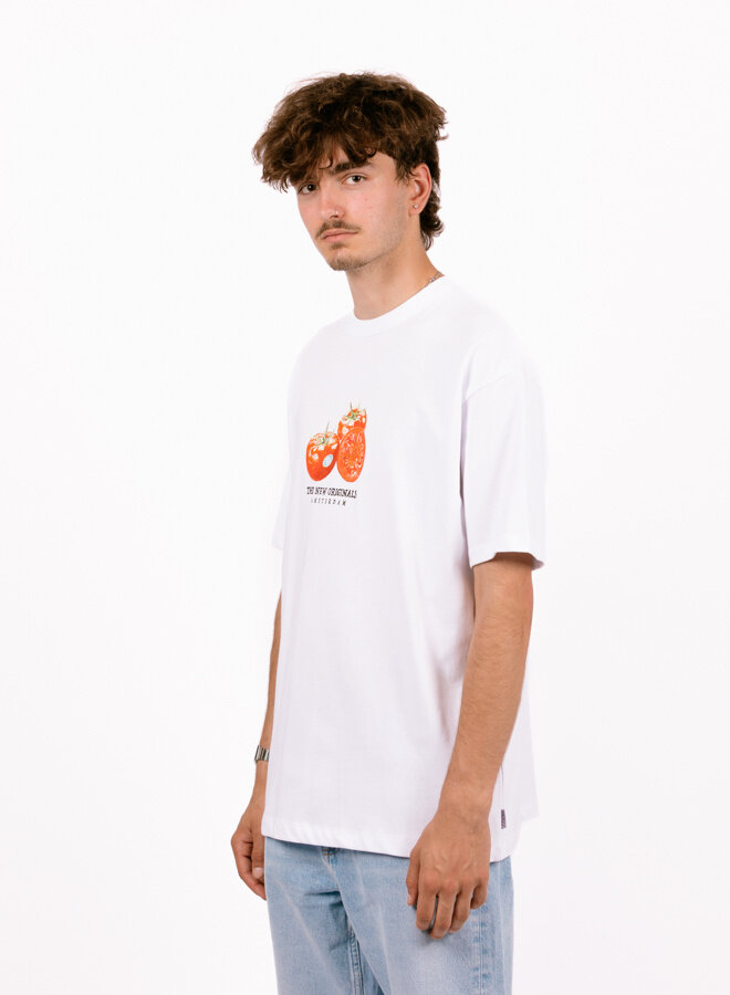 Product of the Market Tee White