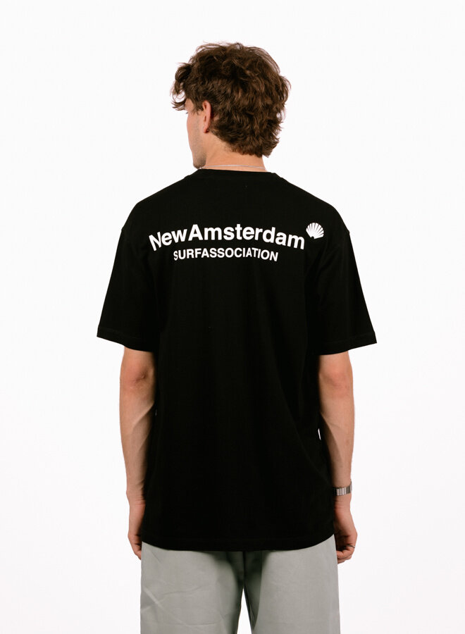 Logo Tee Black/White