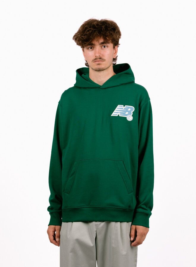 Athletics Relaxed League Hoodie Green