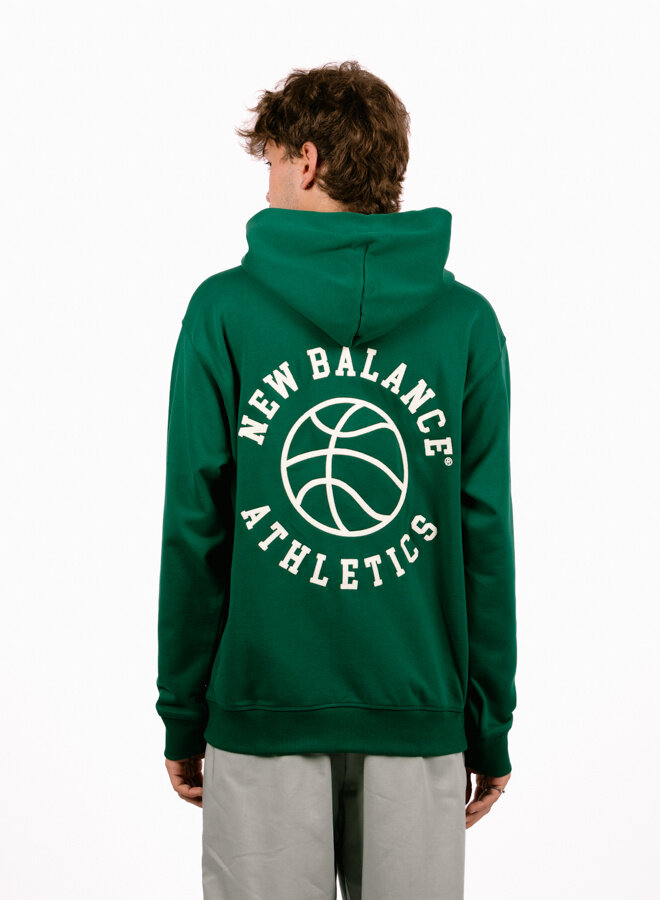 Athletics Relaxed League Hoodie Green