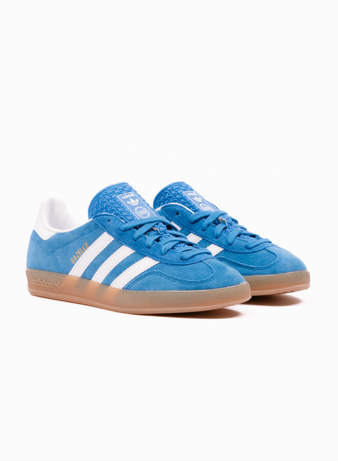 Gazelle Indoor Blue Bird / Cloud White / Gum