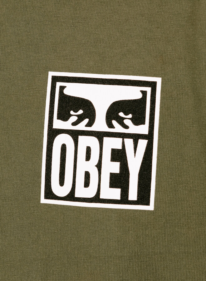 Eyes Icon II Heavyweight T-shirt Moss Green