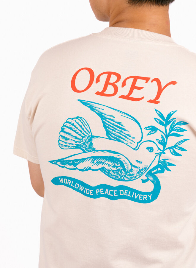 Peace Delivery Dove Classic T-shirt Cream