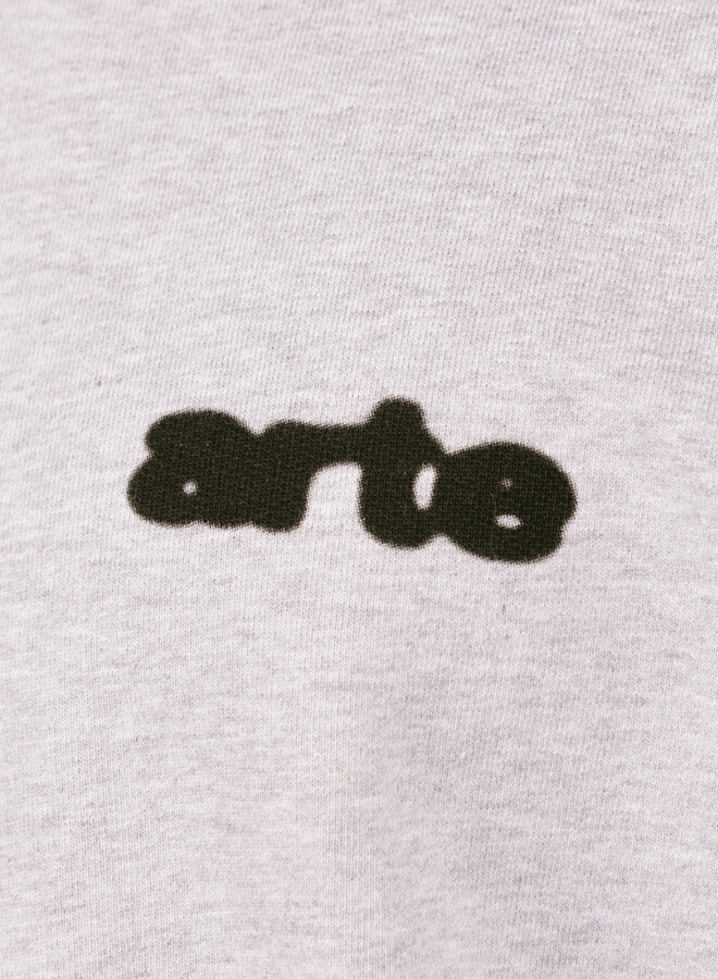 Blur Flower Crewneck Grey