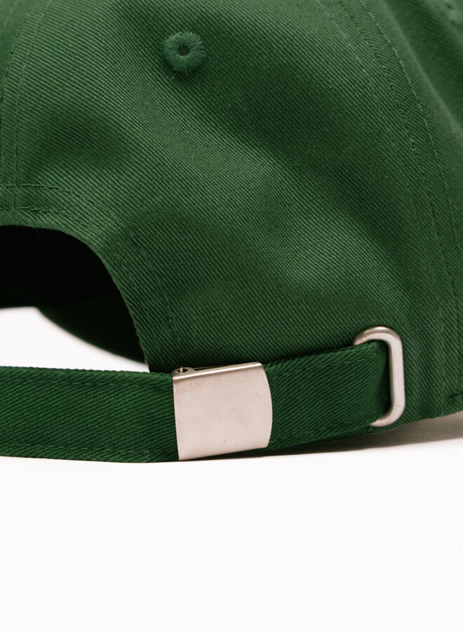 Front Logo Embroidery Cap Green