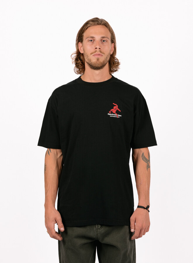 After Surf Tee Zwart