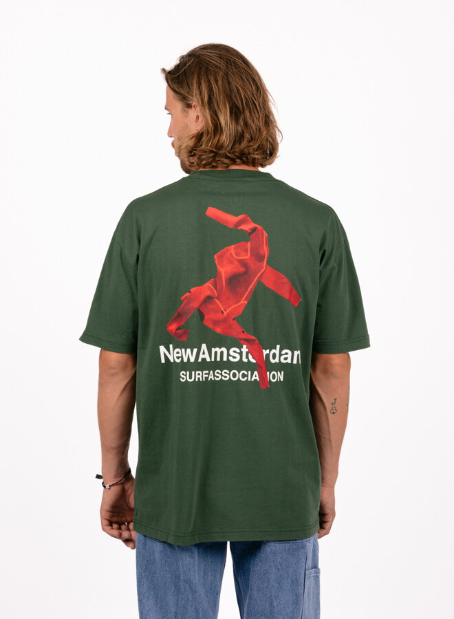 After Surf Tee Kombu Groen