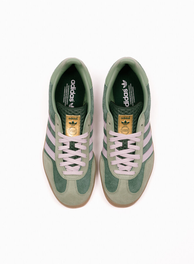 adidas originals Gazelle Indoor Mineral Green/Silver Dawn