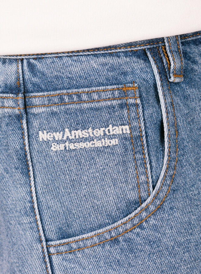 新品★ NEW AMSTERDAM 252 DENIM ストーンウォッシュデニム New Amsterdam Surf Association 252 Denim Stone Wash