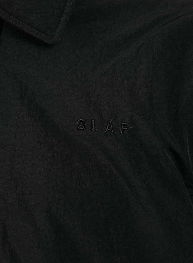 Nylon Padded Mac Black