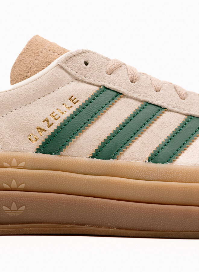 スニーカー adidas Gazelle Bold W Beige Green ID7056 Adidas Gazelle Bold W - Beige Green / ID7056 / Womens