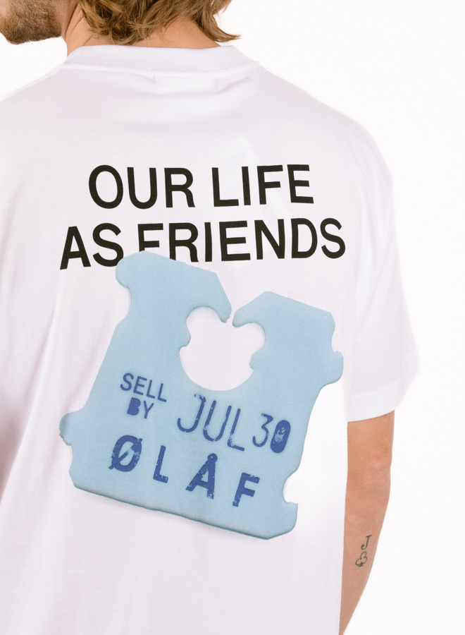 Wear Your Face: Men Olaf Reys 英語版 Face Crewneck - Black – ØLÅF