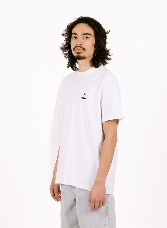 Tシャツ・カットソー Arte Antwerp SS25 AFRICA PRINT T-SHIRT (SS25 152T WHITE) Arte Antwerp Heart Logo T-shirt White SS25-112T - GRAIL