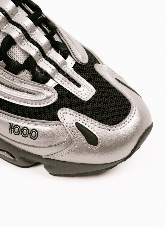 New Balance 1000 Silver Metallic M1000EGR | Retro running