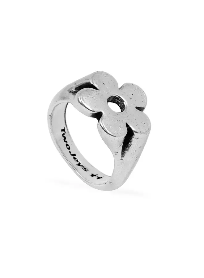 Flower Ring Plata