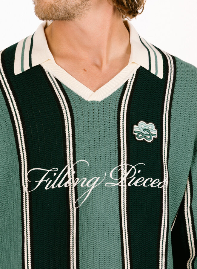 Knit Football Jersey Dark Green