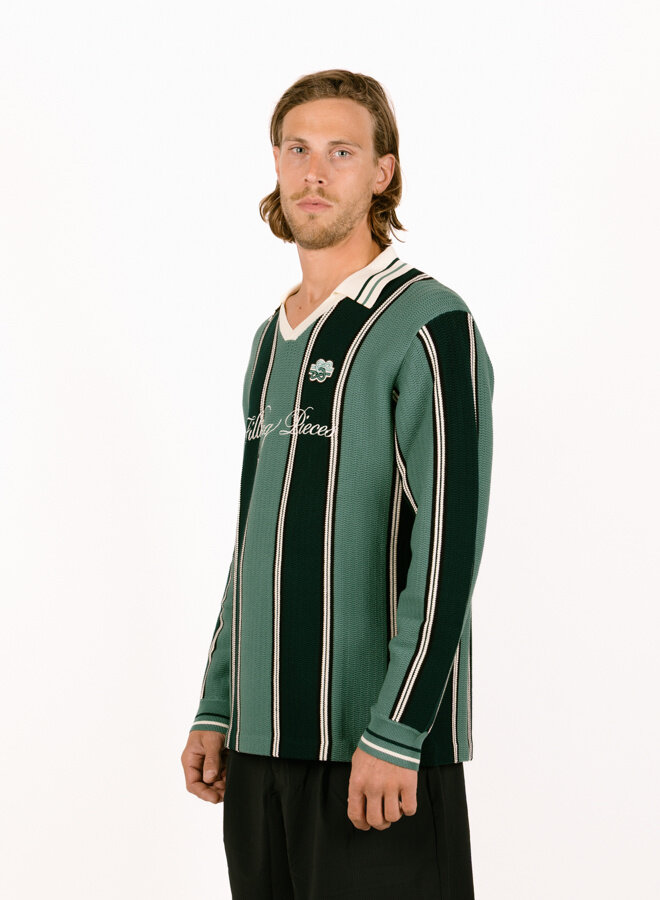 Knit Football Jersey Dark Green