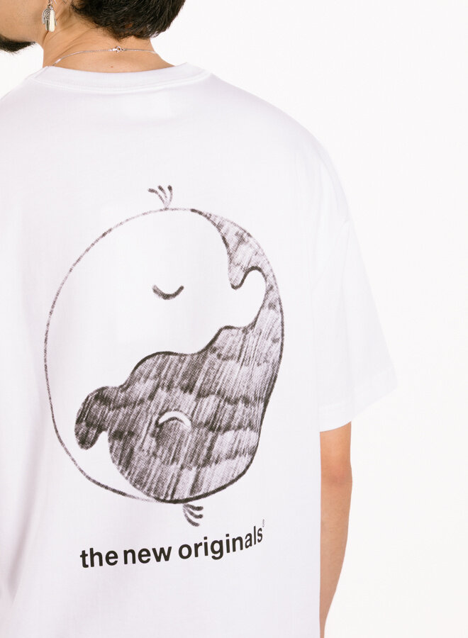 Freddy Yin Yang T-shirt Wit