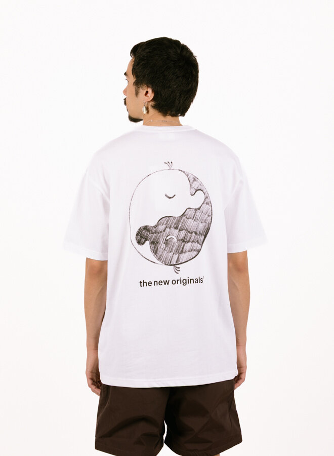 Freddy Yin Yang T-shirt Wit