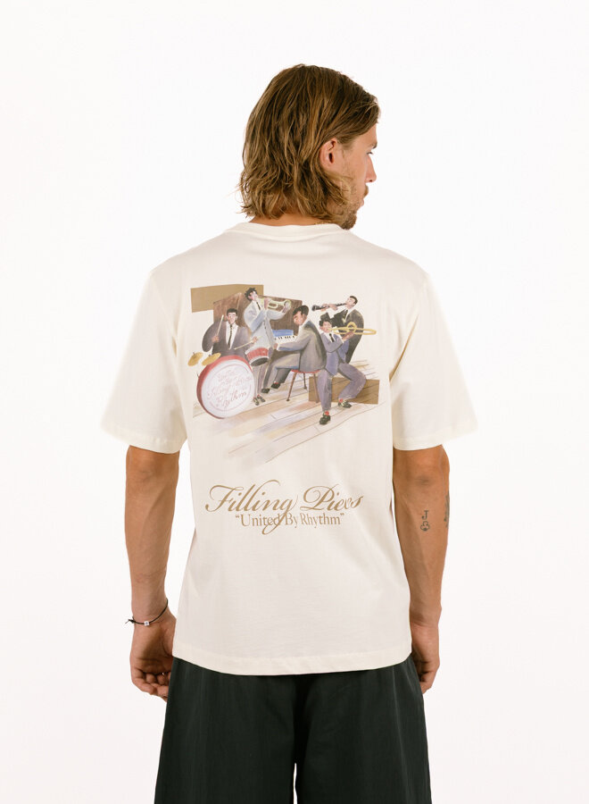★GRAILZ★ DOUBLE HEART TSHIRTS BEIGE GRAIL T-shirts - GRAIL