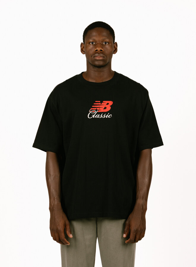 Hoops Classic Graphic T-Shirt Black