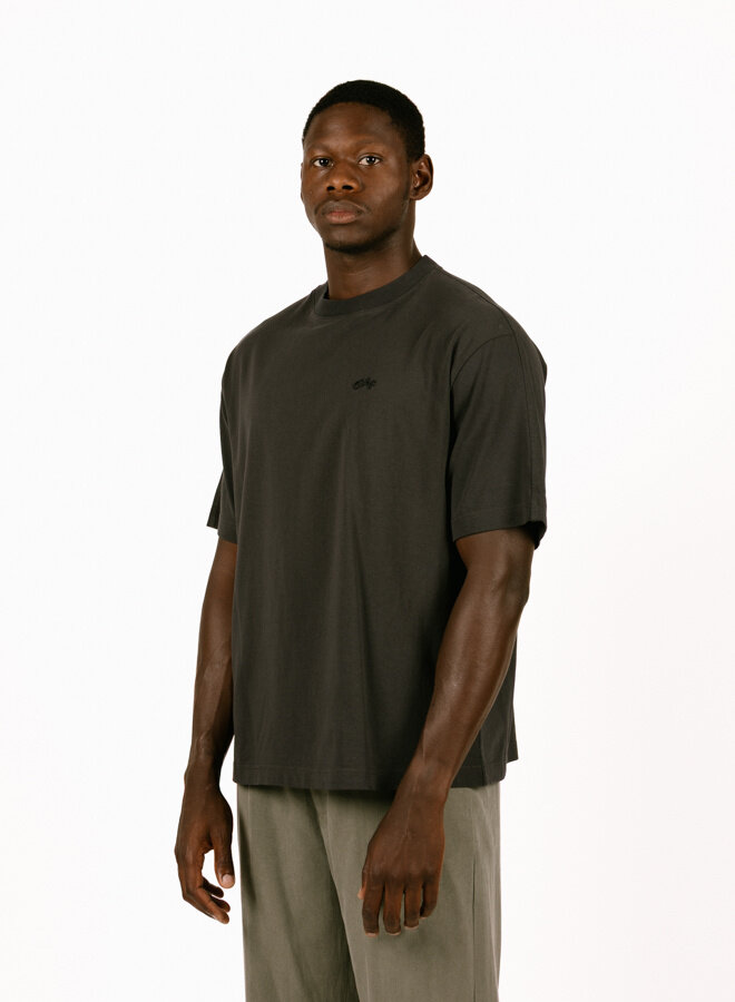 Signature Tee Charcoal