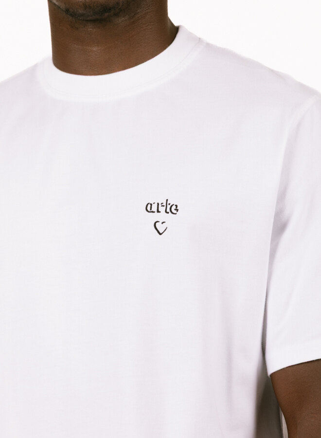 Arte Heart T-shirt White