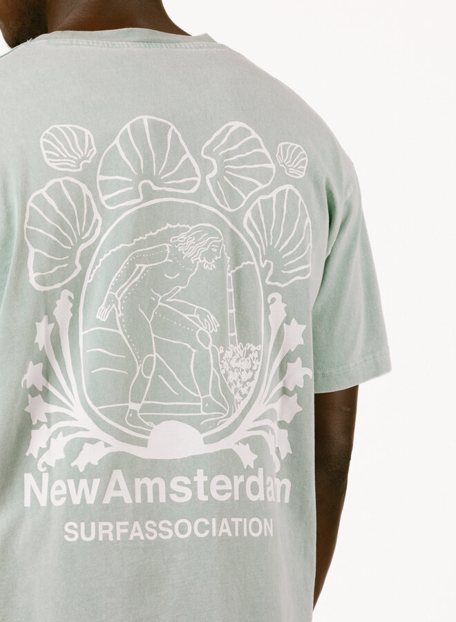 Lost Surfer Tee Teal