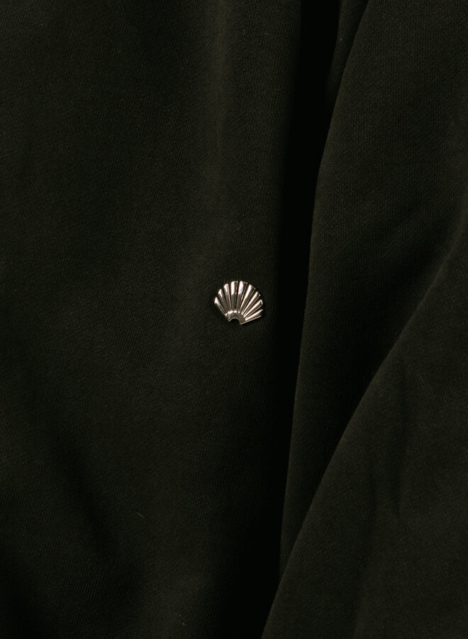 Inflatable Hoodie Washed Black